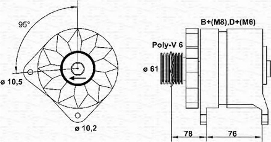 Magneti Marelli 943356522010 - Alternator www.molydon.hr