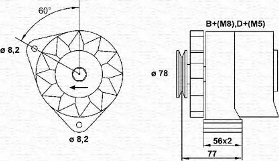 Magneti Marelli 943356656010 - Alternator www.molydon.hr