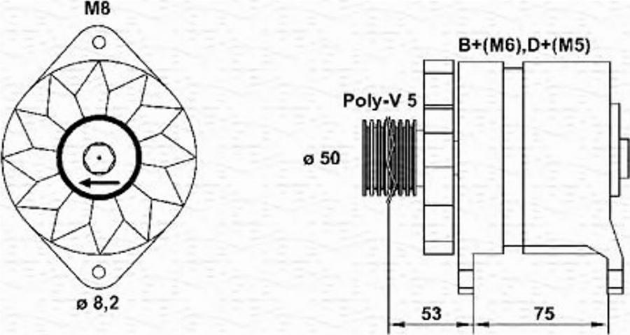 Magneti Marelli 943356662010 - Alternator www.molydon.hr