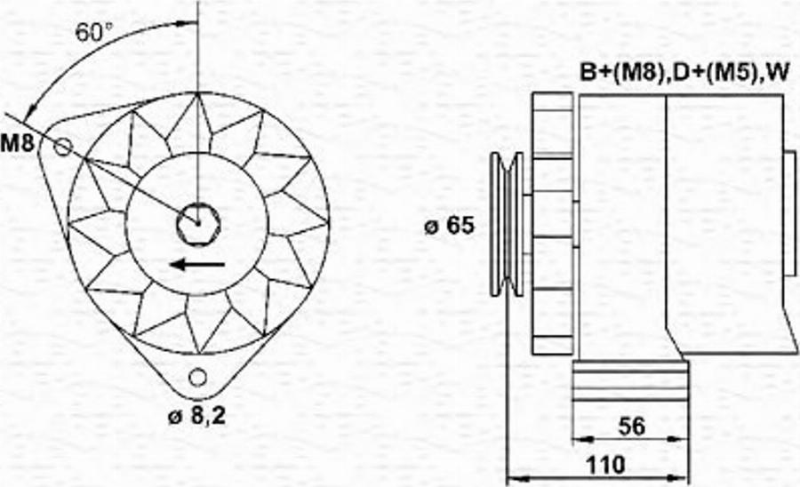 Magneti Marelli 943356605010 - Alternator www.molydon.hr