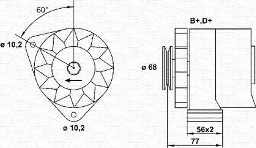 Magneti Marelli 943356619010 - Alternator www.molydon.hr