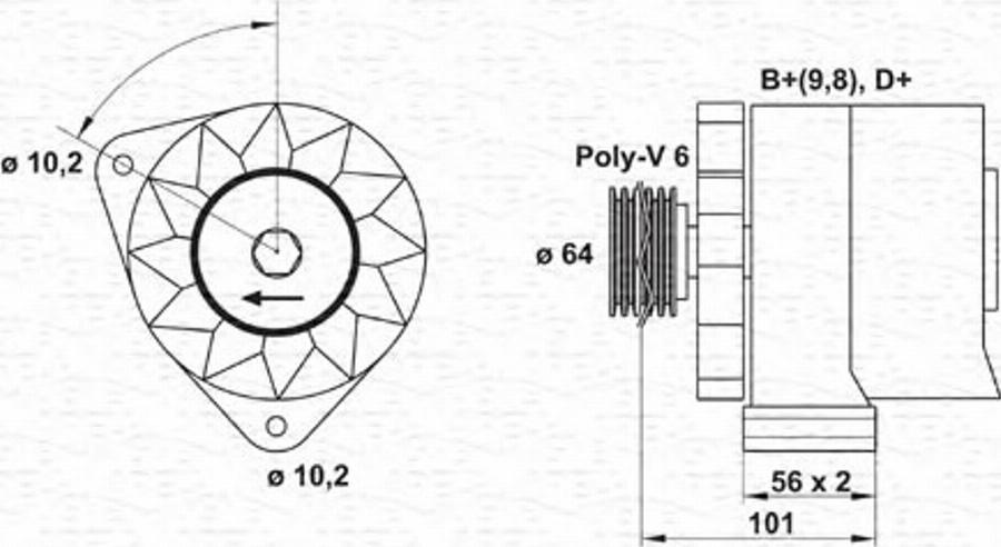 Magneti Marelli 943356615010 - Alternator www.molydon.hr