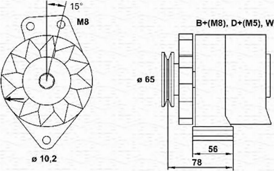 Magneti Marelli 943356681010 - Alternator www.molydon.hr