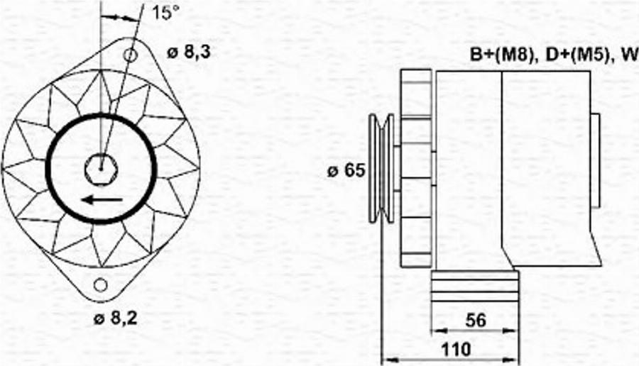 Magneti Marelli 943356682010 - Alternator www.molydon.hr