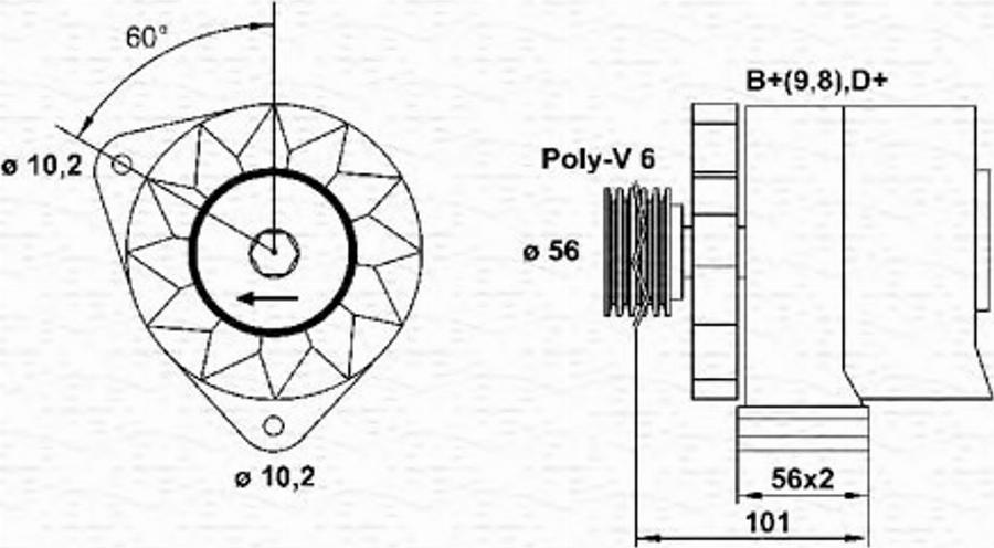 Magneti Marelli 943356621010 - Alternator www.molydon.hr