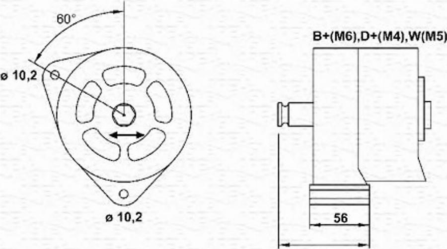 Magneti Marelli 943356622010 - Alternator www.molydon.hr