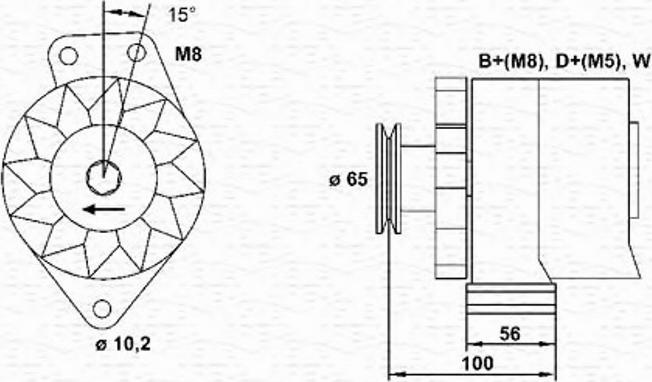 Magneti Marelli 943356675010 - Alternator www.molydon.hr