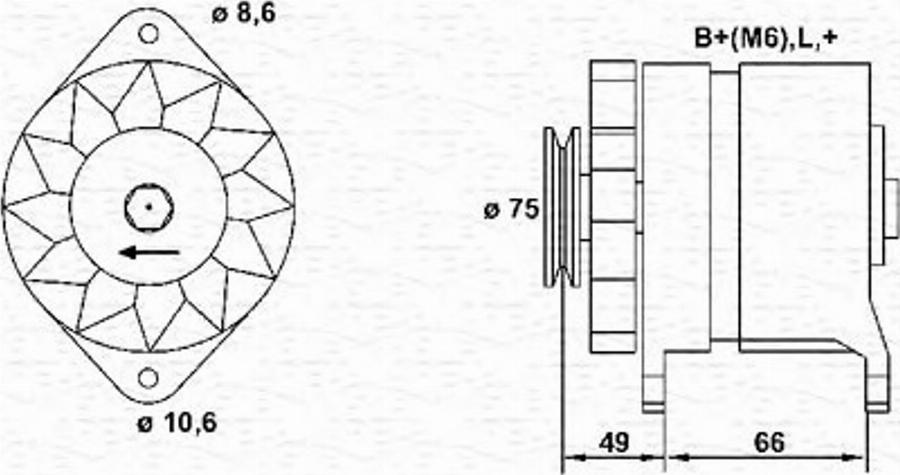 Magneti Marelli 943 35 619 101 0 - Alternator www.molydon.hr