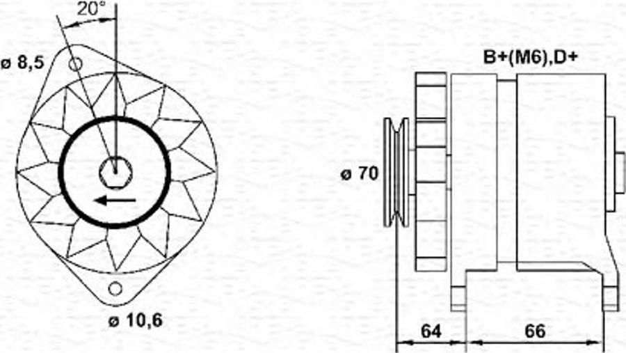 Magneti Marelli 943356146010 - Alternator www.molydon.hr