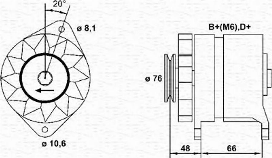 Magneti Marelli 943356151010 - Alternator www.molydon.hr