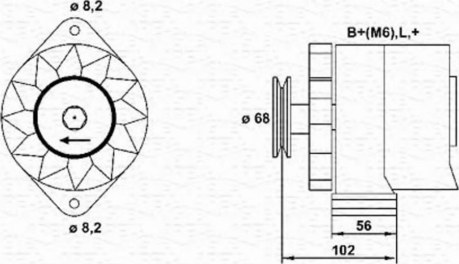 Magneti Marelli 943356157010 - Alternator www.molydon.hr