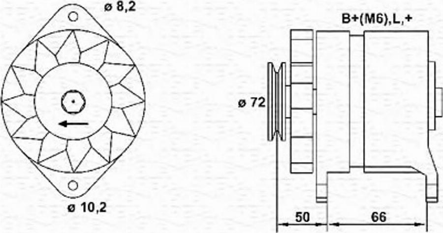 Magneti Marelli 943 35 610 101 0 - Alternator www.molydon.hr