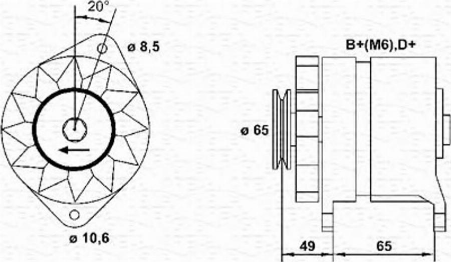 Magneti Marelli 943356136010 - Alternator www.molydon.hr