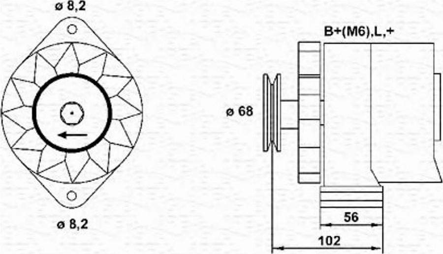 Magneti Marelli 943356174010 - Alternator www.molydon.hr