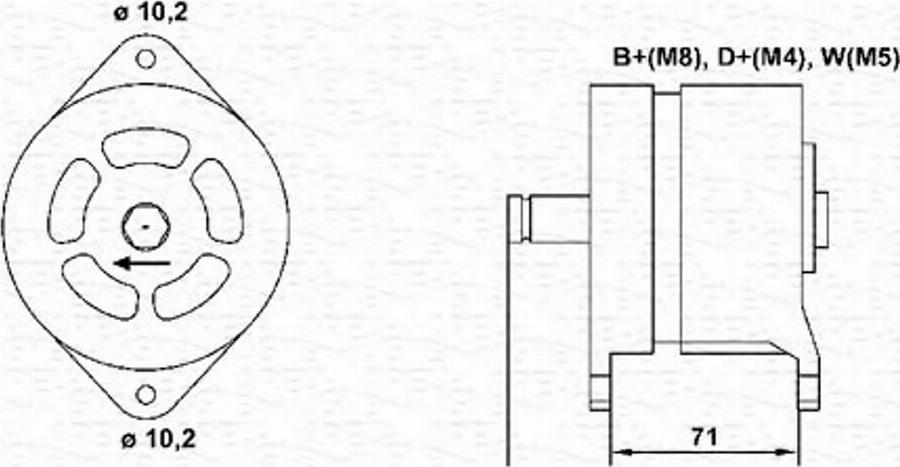 Magneti Marelli 943356849010 - Alternator www.molydon.hr