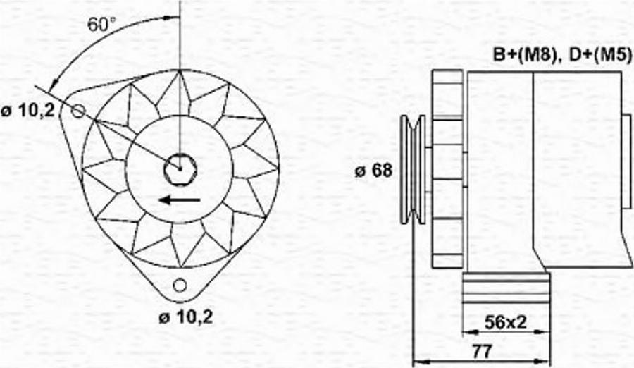 Magneti Marelli 943356805010 - Alternator www.molydon.hr