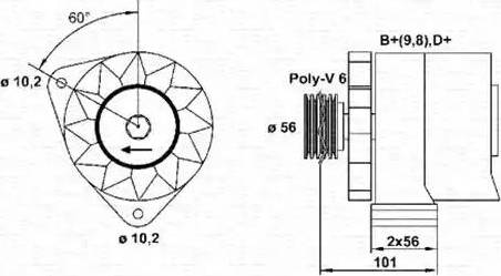 Magneti Marelli 943356808010 - Alternator www.molydon.hr