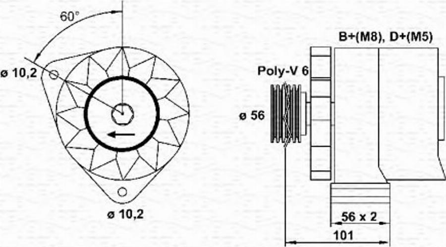 Magneti Marelli 943 35 681 101 0 - Alternator www.molydon.hr