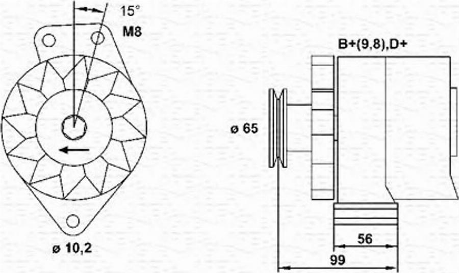 Magneti Marelli 943356813010 - Alternator www.molydon.hr