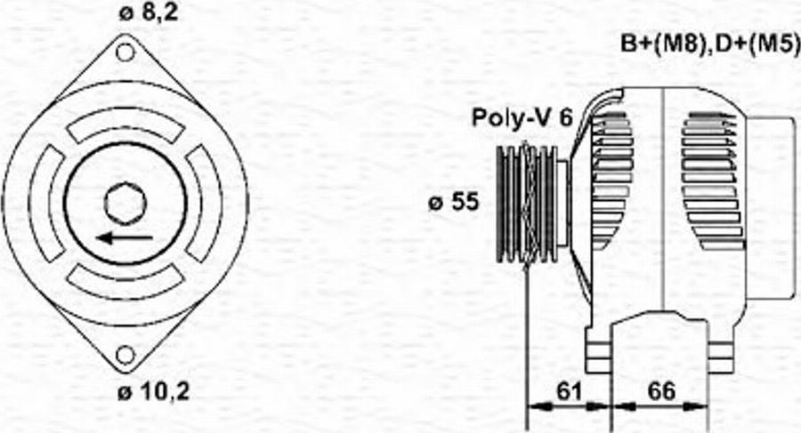 Magneti Marelli 943356391010 - Alternator www.molydon.hr