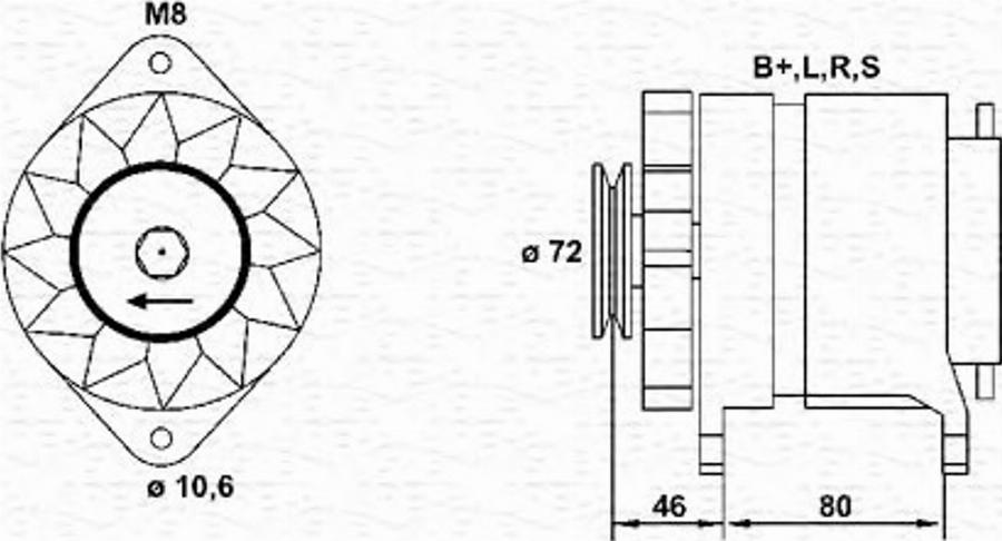 Magneti Marelli 943356392010 - Alternator www.molydon.hr