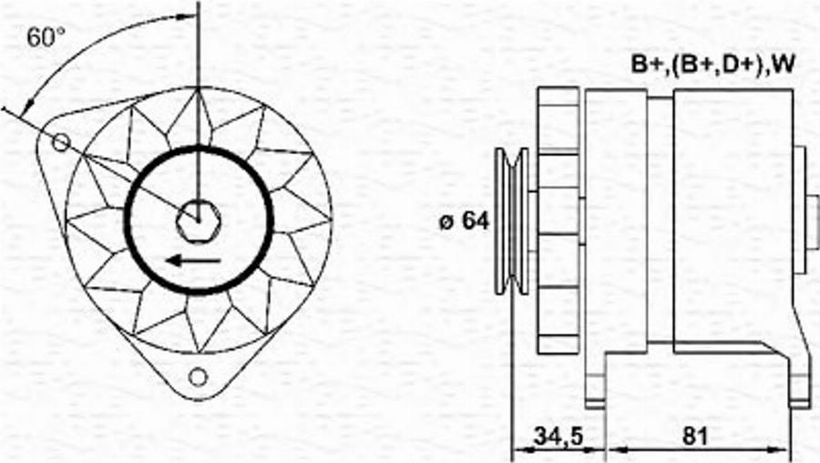 Magneti Marelli 943356315010 - Alternator www.molydon.hr