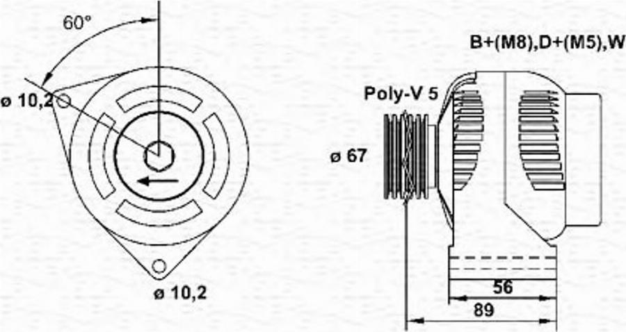 Magneti Marelli 943356310010 - Alternator www.molydon.hr