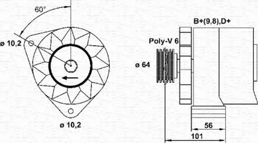 Magneti Marelli 943356206010 - Alternator www.molydon.hr