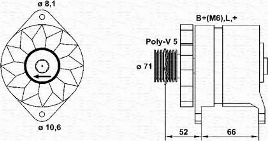 Magneti Marelli 943356279010 - Alternator www.molydon.hr