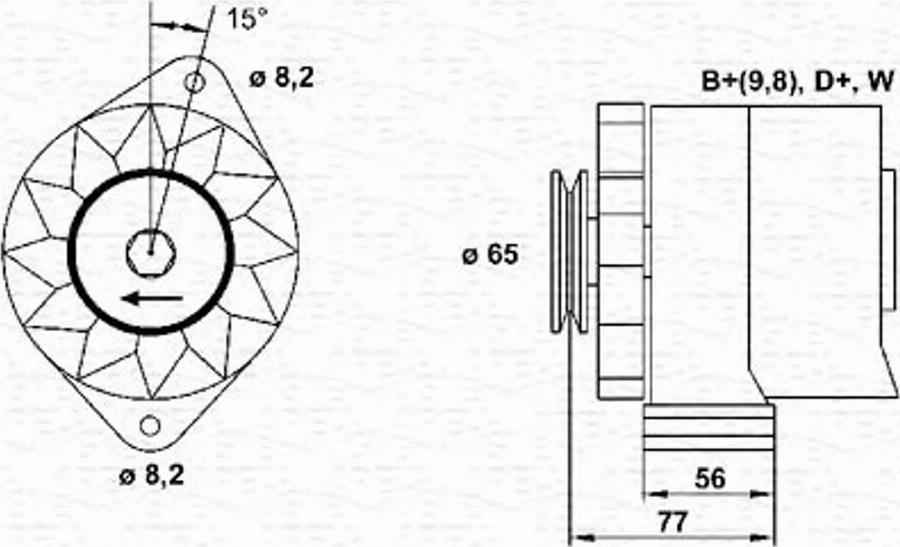 Magneti Marelli 943356701010 - Alternator www.molydon.hr