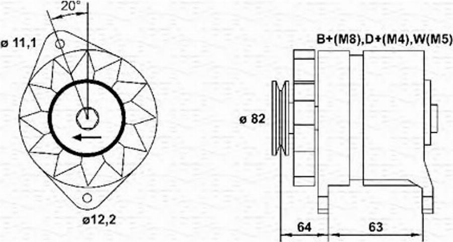 Magneti Marelli 943357801010 - Alternator www.molydon.hr