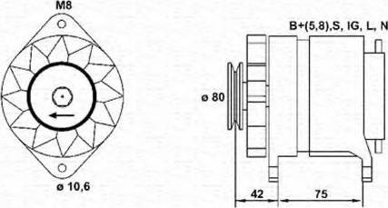 Magneti Marelli 943311230010 - Alternator www.molydon.hr