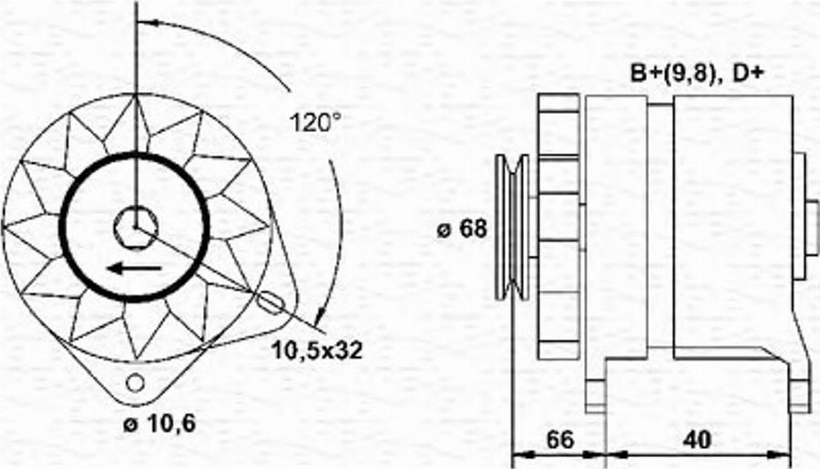 Magneti Marelli 943321059010 - Alternator www.molydon.hr