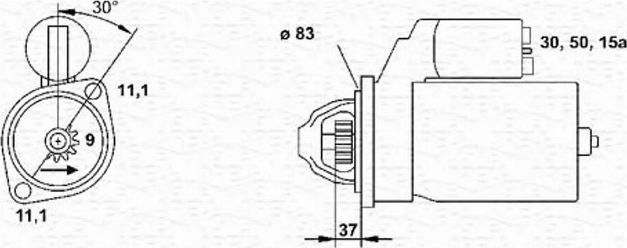 Magneti Marelli 943241040010 - Starter www.molydon.hr