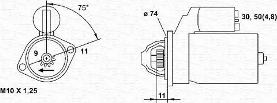 Magneti Marelli 943241051010 - Starter www.molydon.hr