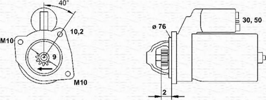 Magneti Marelli 943241061010 - Starter www.molydon.hr