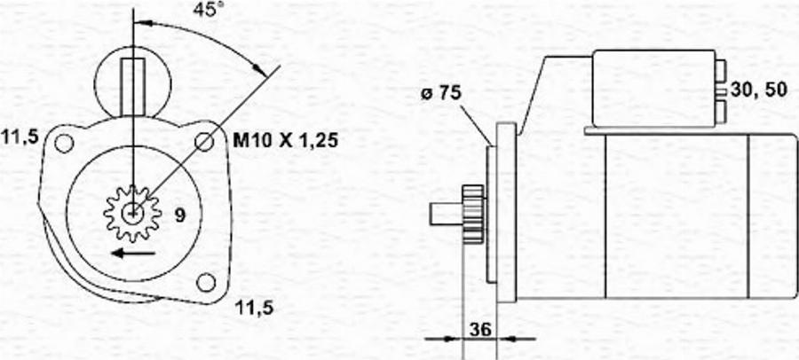 Magneti Marelli 943241001010 - Starter www.molydon.hr