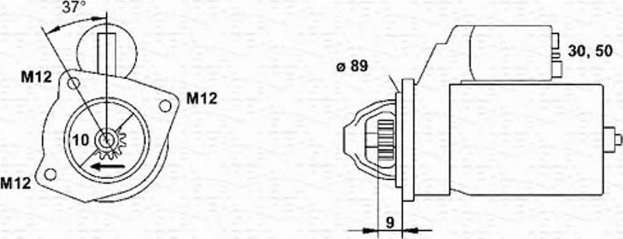 Magneti Marelli 943241015010 - Starter www.molydon.hr