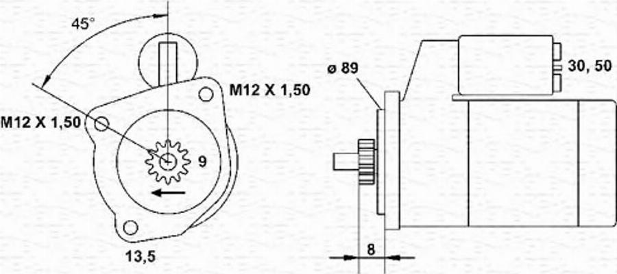 Magneti Marelli 943241016010 - Starter www.molydon.hr