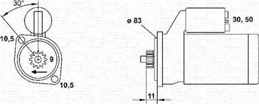 Magneti Marelli 943241073010 - Starter www.molydon.hr