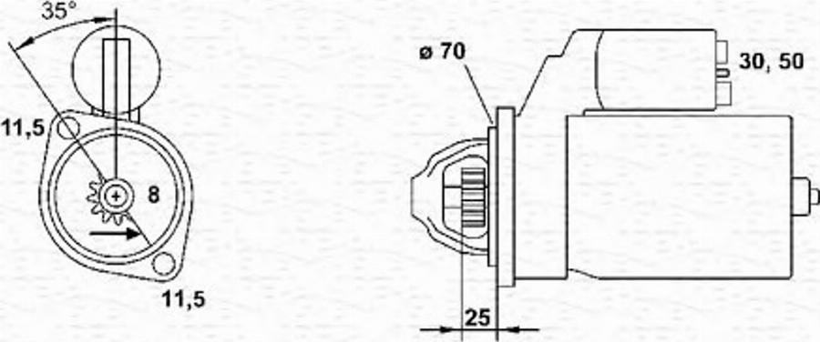 Magneti Marelli 943 24 111 401 0 - Starter www.molydon.hr