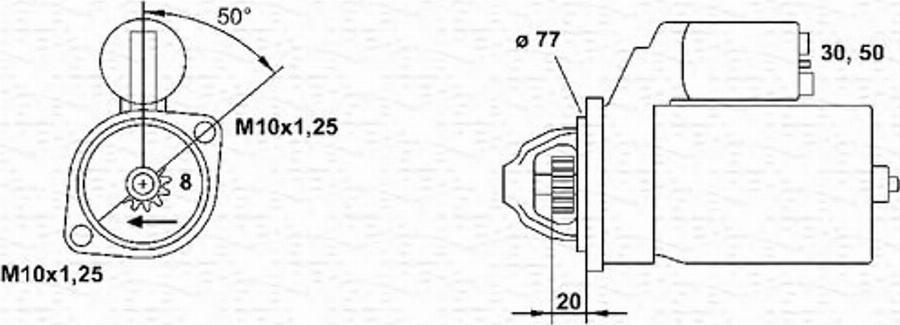 Magneti Marelli 943241124010 - Starter www.molydon.hr