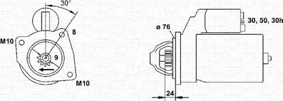 Magneti Marelli 943241170010 - Starter www.molydon.hr