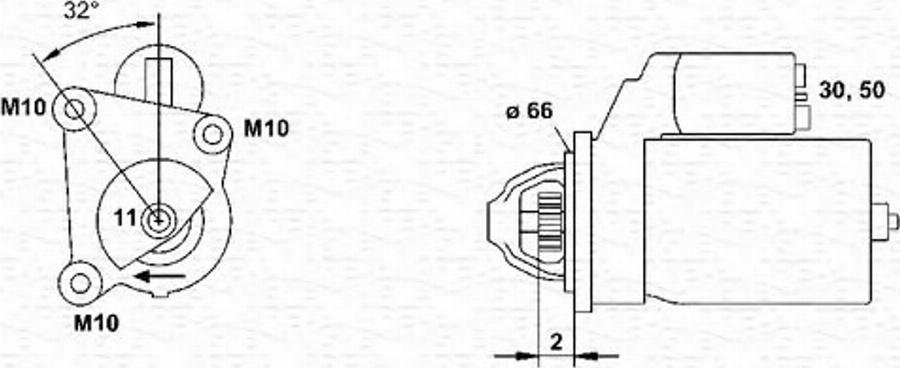 Magneti Marelli 943254043010 - Starter www.molydon.hr