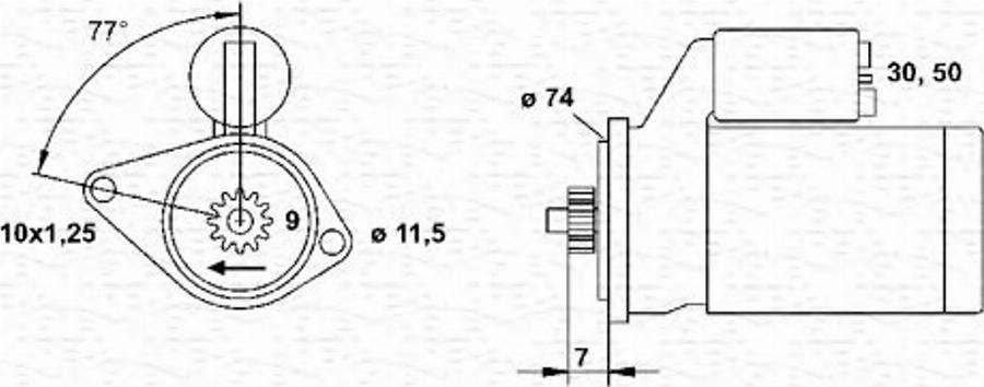 Magneti Marelli 943254003010 - Starter www.molydon.hr