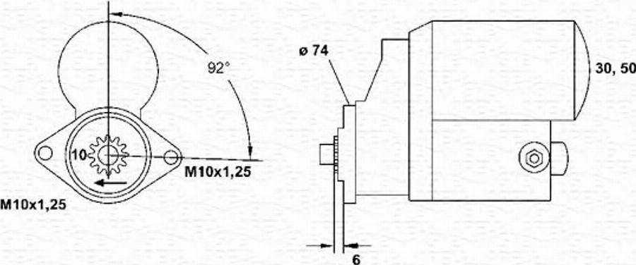 Magneti Marelli 943254078010 - Starter www.molydon.hr