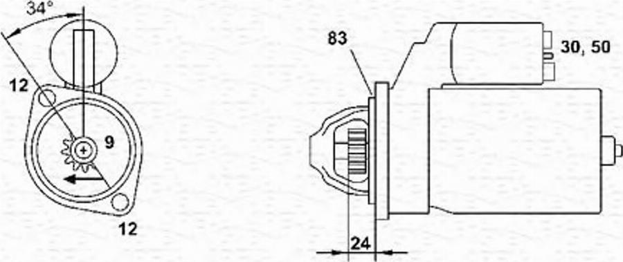 Magneti Marelli 943251445010 - Starter www.molydon.hr