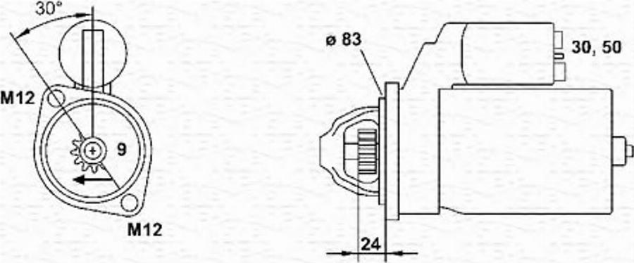 Magneti Marelli 943251443010 - Starter www.molydon.hr