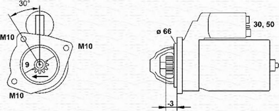 Magneti Marelli 943251405010 - Starter www.molydon.hr