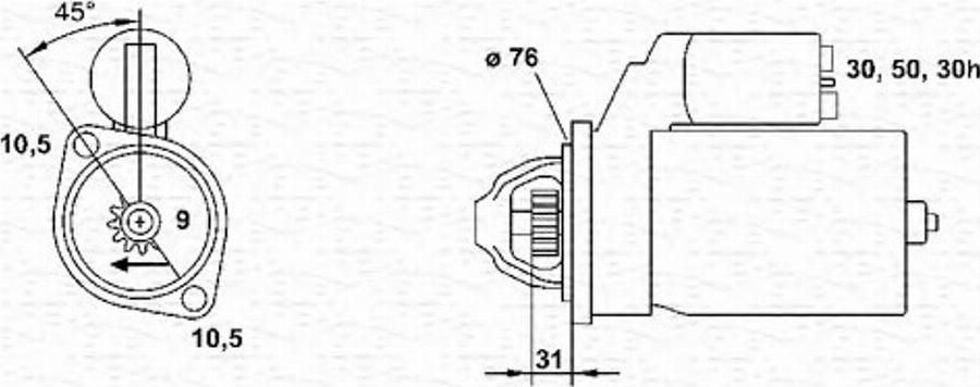 Magneti Marelli 943251419010 - Starter www.molydon.hr